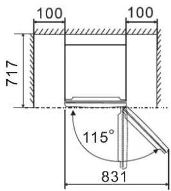 100 100 717 115° 831