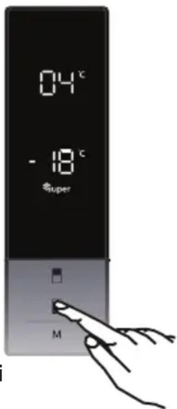 04°C -18°C *Super M