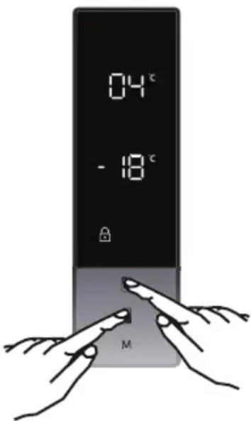 Nabo KGK 3241 - Izklop varnostnega zaklepanja - 2