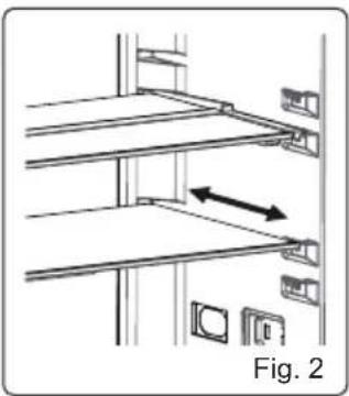 Nabo KGK 3241 - Adjustable Glass Shelf (In some models) - 2