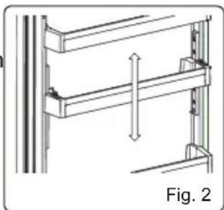 Nabo KGK 3241 - Adjustable Door Shelf (In some models) - 2