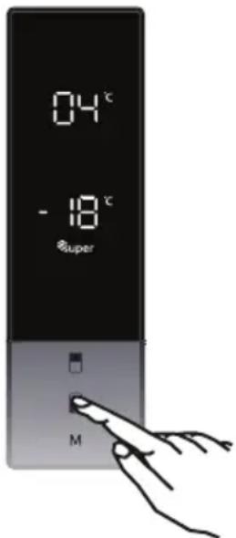 04°C -18°C Super M