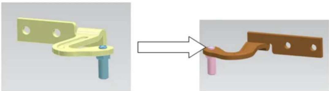 Nabo GS 1531 - Reversing the Door Swing - 4
