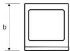 Exquisit KGC231-60-E-050CB - Appliance dimensions in mm and degrees - 2
