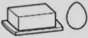 Exquisit KGC231-60-E-050CB - Overview of storage recommendations for refrigerator/freezer compartment - 1