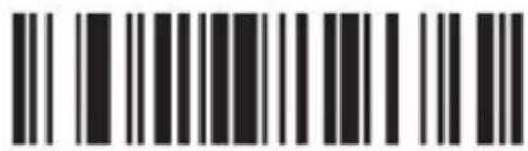 Barcode image containing machine-readable data, with vertical black bars on both sides and no visible text or symbols.