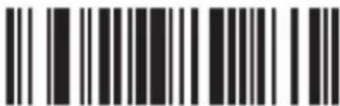Barcode image containing machine-readable data, no human-readable text visible