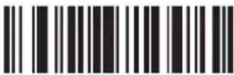 Barcode image containing machine-readable data, with vertical black and white lines representing the number 10.