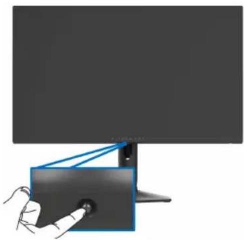 DELL Alienware AW2724DM - Verwendung des Joysticks - 1