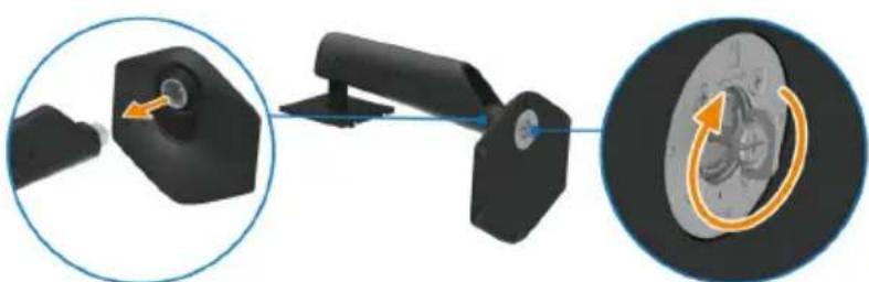 DELL Alienware AW2724DM - Ständer anbringen - 2