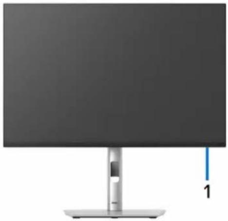 DELL P2725H WOST - Komponenten und Bedienelemente - 1
