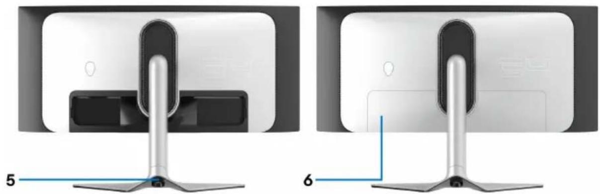 DELL Alienware AW3423DW - Rückseite - 2