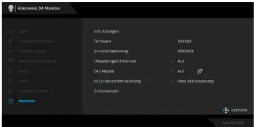 DELL Alienware AW3423DW - AlienFX Beleuchtung - 10