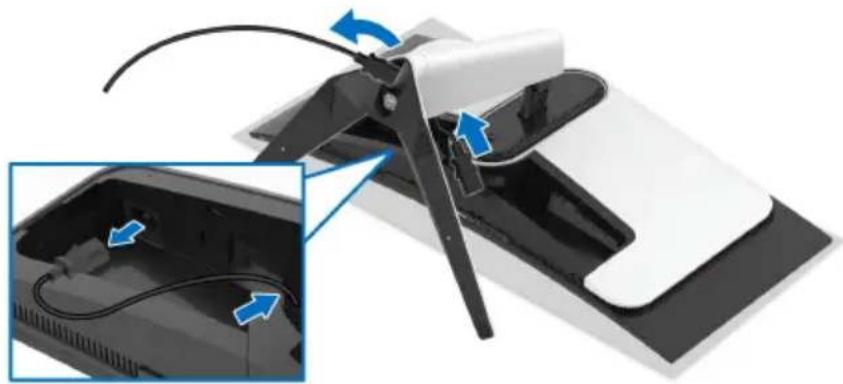 DELL Alienware AW3423DW - Entfernen des Monitorständers - 4