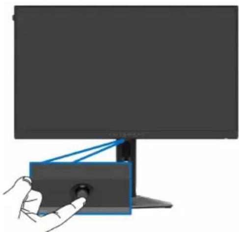 DELL Alienware AW2524HF - Verwendung des Joysticks - 1