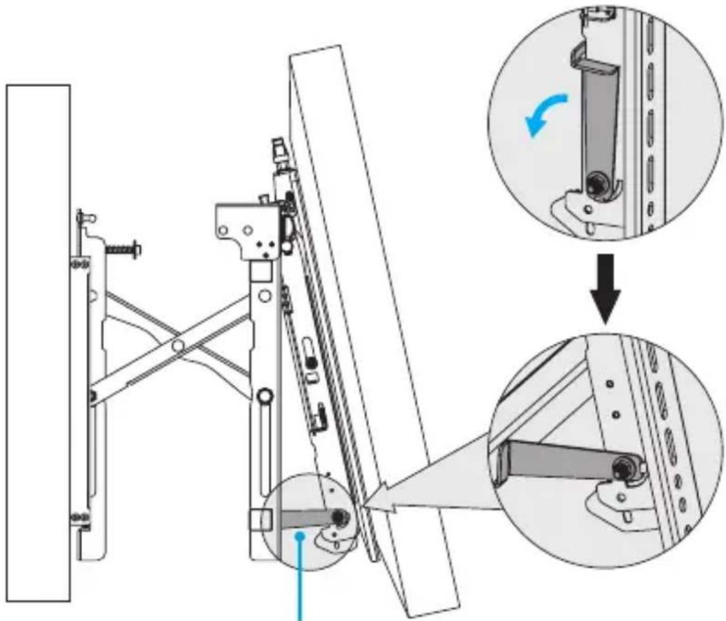 StarTech.com VIDWALLMNT - Lock the TV against the wall - 1
