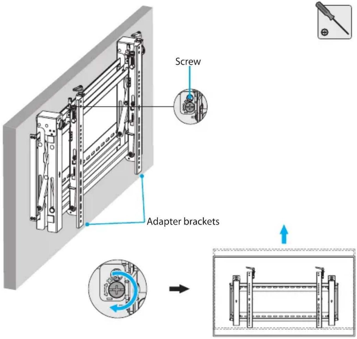 Screw Adapter brackets