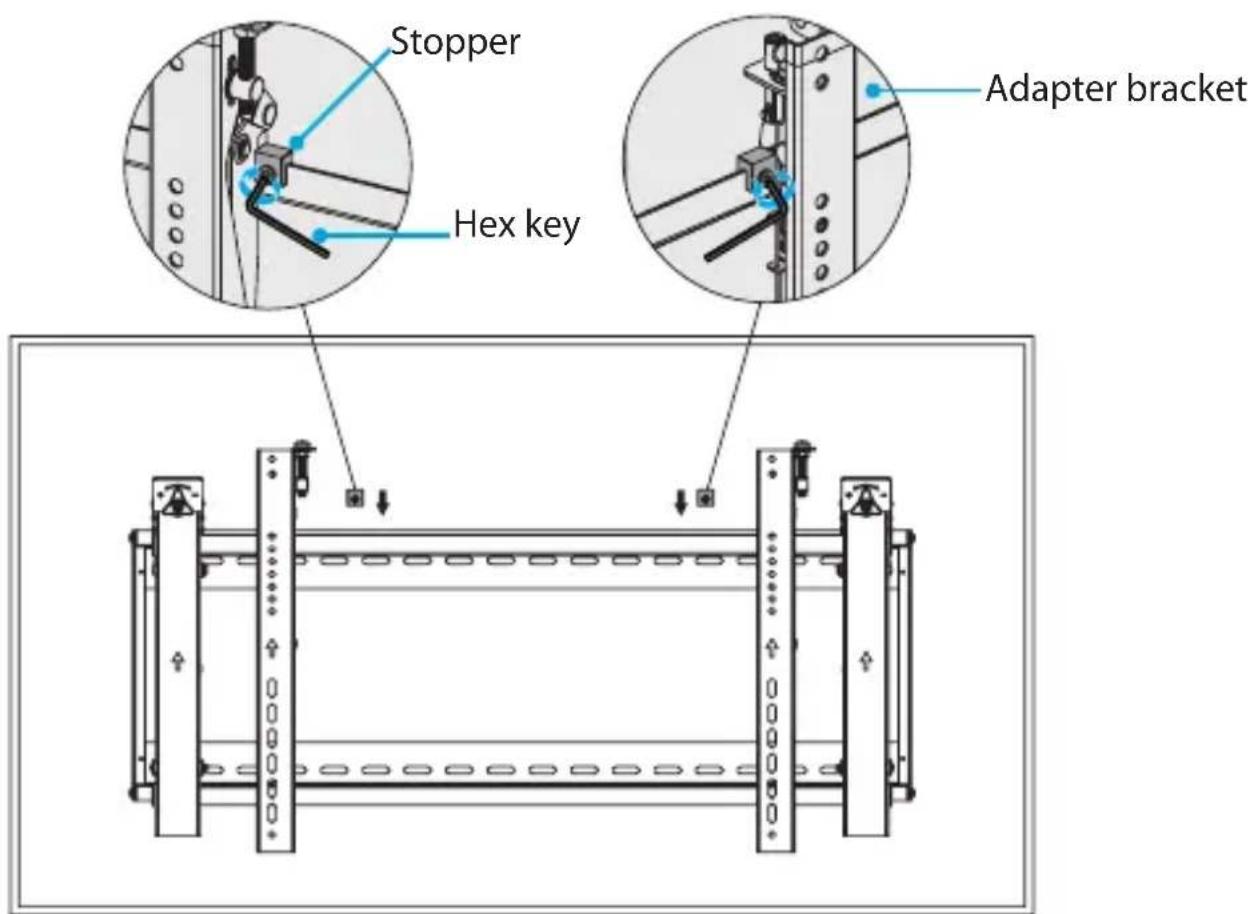 Stopper Hex key Adapter bracket