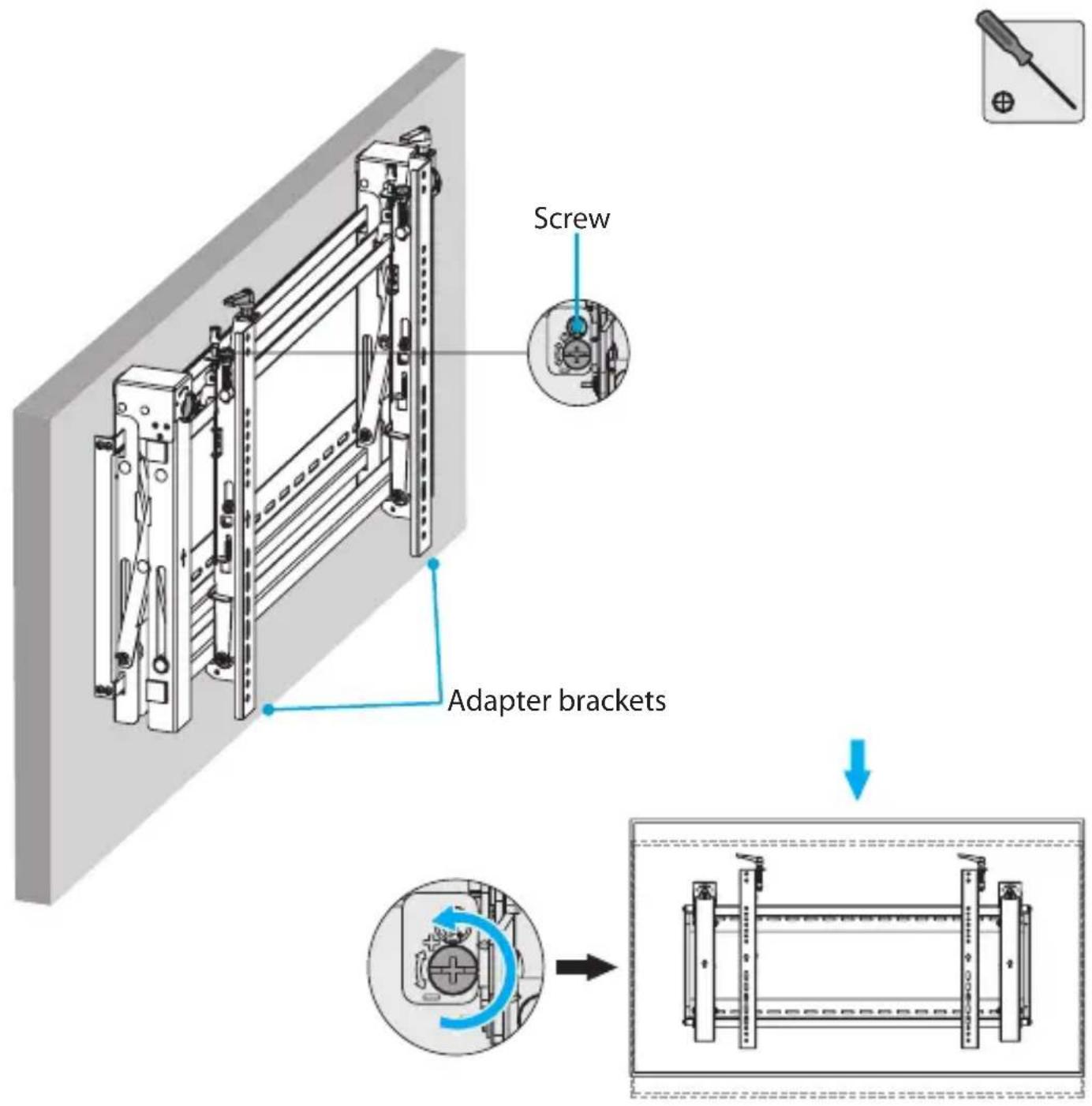 Screw Adapter brackets