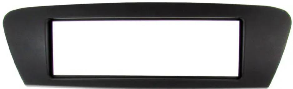 Black rectangular frame with a white rectangular cutout, no text or symbols present
