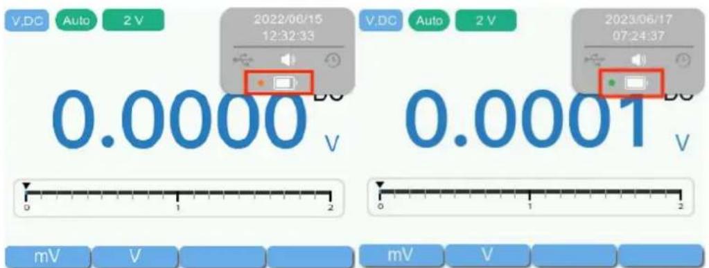 V,DC Auto 2 V 2022/06/15 12:32:33 V,DC Auto 2 V 2023/06/17 07:24:37 0.00000 V 0.0001 V mV V mV V