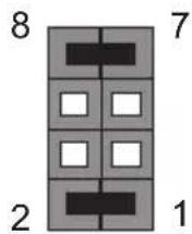 ECS ADLN-IE1 - Hader Pin Definition and Jumper Settings - 19