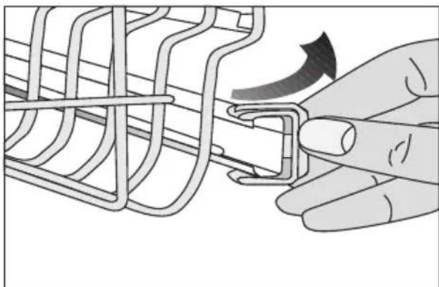 Defy DDW 377 - Height setting with empty basket - 1