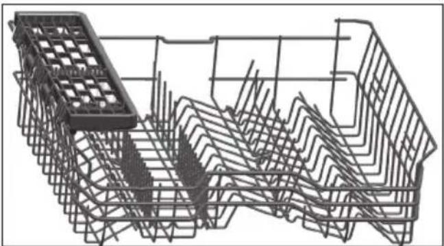Defy DDW 377 - Upper basket multipurpose service rack - 1