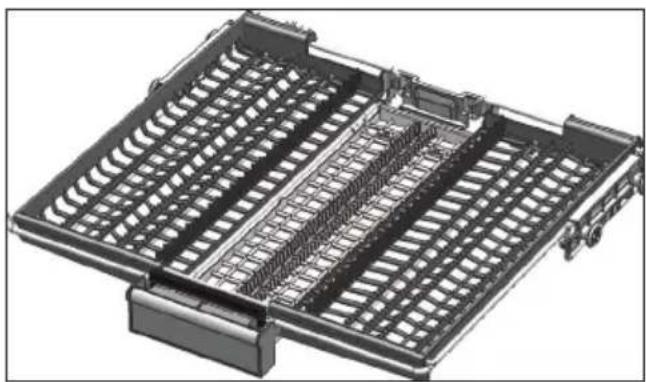 Defy DDW 377 - Ceiling cutlery basket - 1