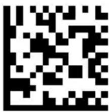 Black and white QR code image, scannable for digital content retrieval