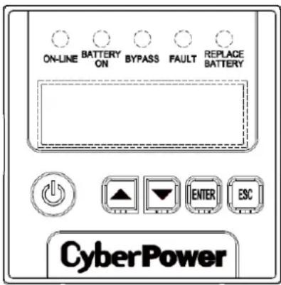 CyberPower OL2000ERTXL2U - BESCHREIBUNG USV Front- / Rückseite - 2