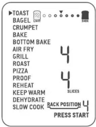 BREVILLE the Smart Oven Air Fryer XL BOV905 - 토스트 모드 - 1