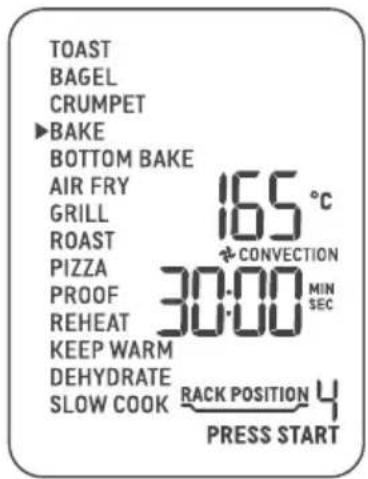 BREVILLE the Smart Oven Air Fryer XL BOV905 - 베이킹 모드 - 1