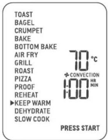 BREVILLE the Smart Oven Air Fryer XL BOV905 - 보온 모드 - 1