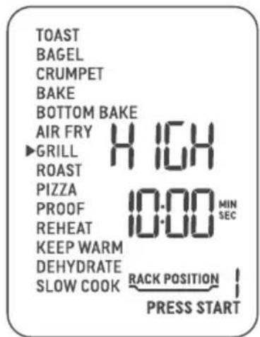 BREVILLE the Smart Oven Air Fryer XL BOV905 - 그릴 모드 - 1