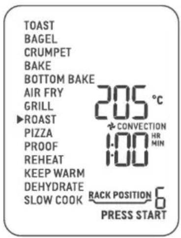 BREVILLE the Smart Oven Air Fryer XL BOV905 - 로스팅 모드 - 1