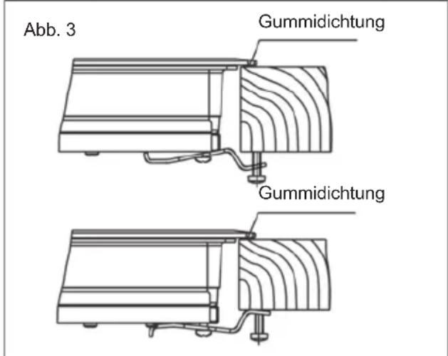 Abb. 3 Gummidichtung Gummidichtung