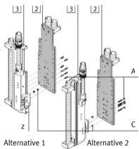 3 2 3 2 A z Alternative 1 Alternative 2 C
