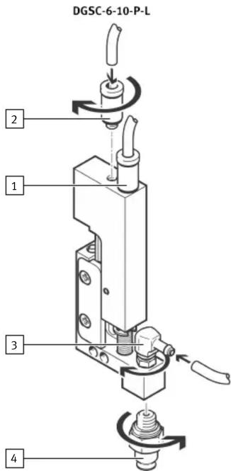 DGSC-6-10-P-L 2 1 3 4