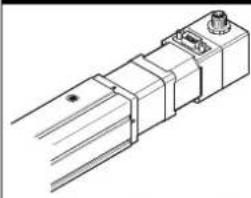 Festo EPCC-BS-32-150-3P-A - Transverse load on the drive hub - 1