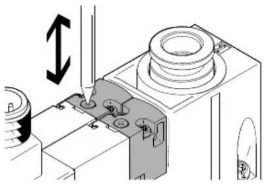 Festo OVEM-14-H-B-GO-CE-N-2P - Mechanical manual override - 1