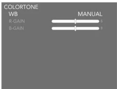 COLORTONE WB R-GAIN B-GAIN MANUAL 8 8