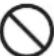 EPSON ELPCS01 - Symbols indicating an action that should not be done - 10