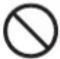 EPSON ELPCS01 - Symbols indicating an action that should not be done - 28