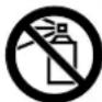 EPSON ELPCS01 - Symbols indicating an action that must not be done - 2