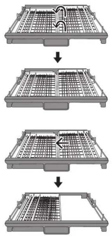 Master Kitchen MKDW FS608314 EHP XS C - Come utilizzare il Terzo Cesto - 1