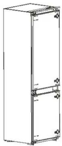 Master Kitchen MKRF 320I NF E - Cambio porta destra-sinistra(opzionale) - 11