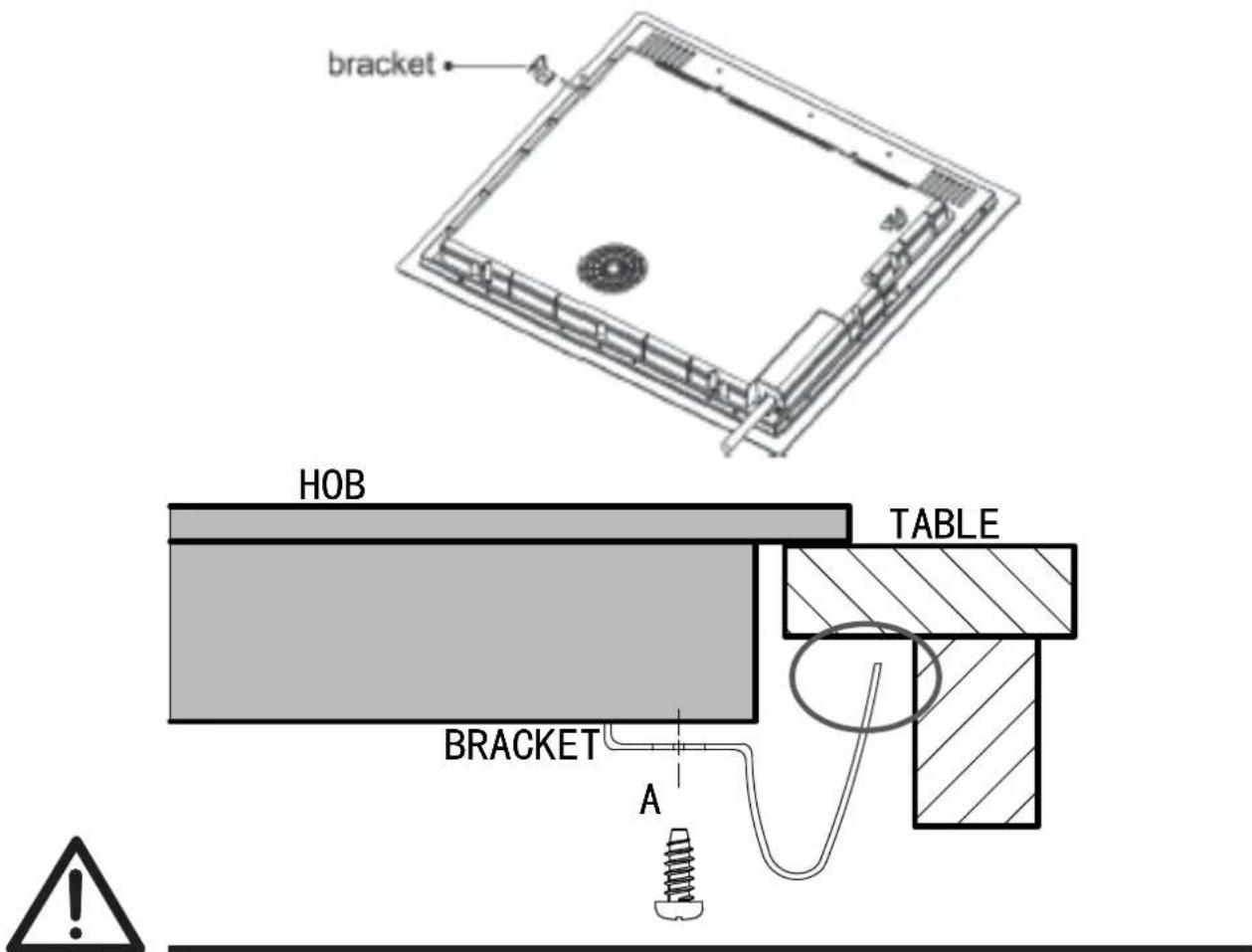 bracket HOB TABLE BRACKET A !