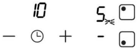 10 - Ⓛ + 5 ≈ - □