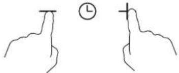 Master Kitchen MKHC 6042 D-O BK - a) Using the Timer as a Minute Minder - 8
